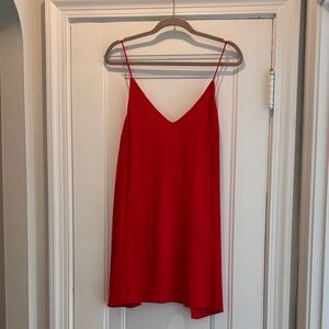 Wilfred Free Vibrant Red Dress